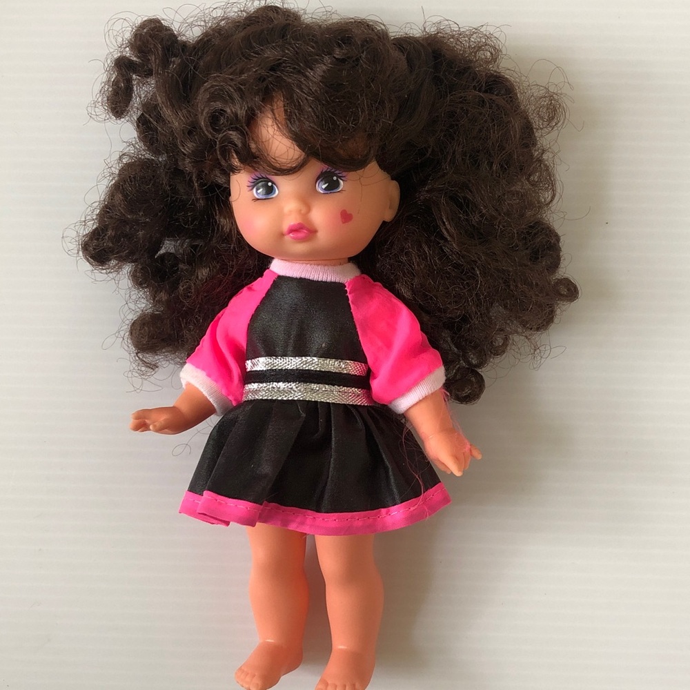 vintage Mattel Wee Lil Miss doll Rockstar roller skater